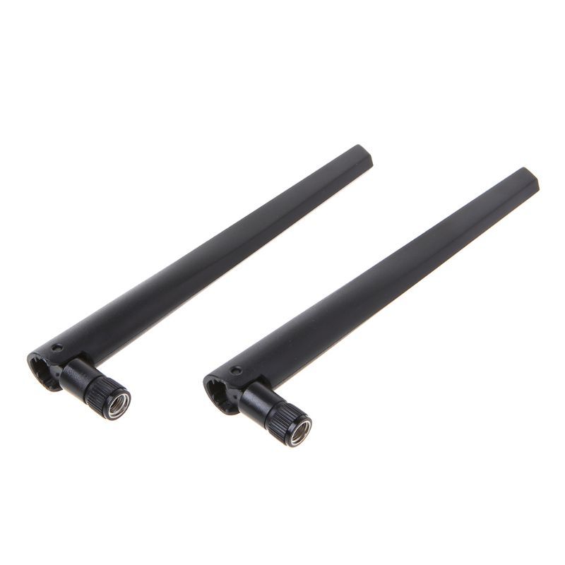 2x 6dBi 2.4GHz 5GHz Dual Band WiFi Router Network Card