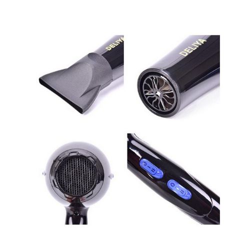 Professional Hair Dryer With Hot And Cool Air+Components