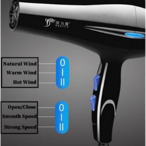 Professional Hair Dryer With Hot And Cool Air+Components