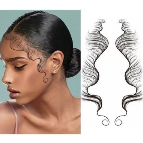 Temporary Tattoos Perfect Hair Edges Curls