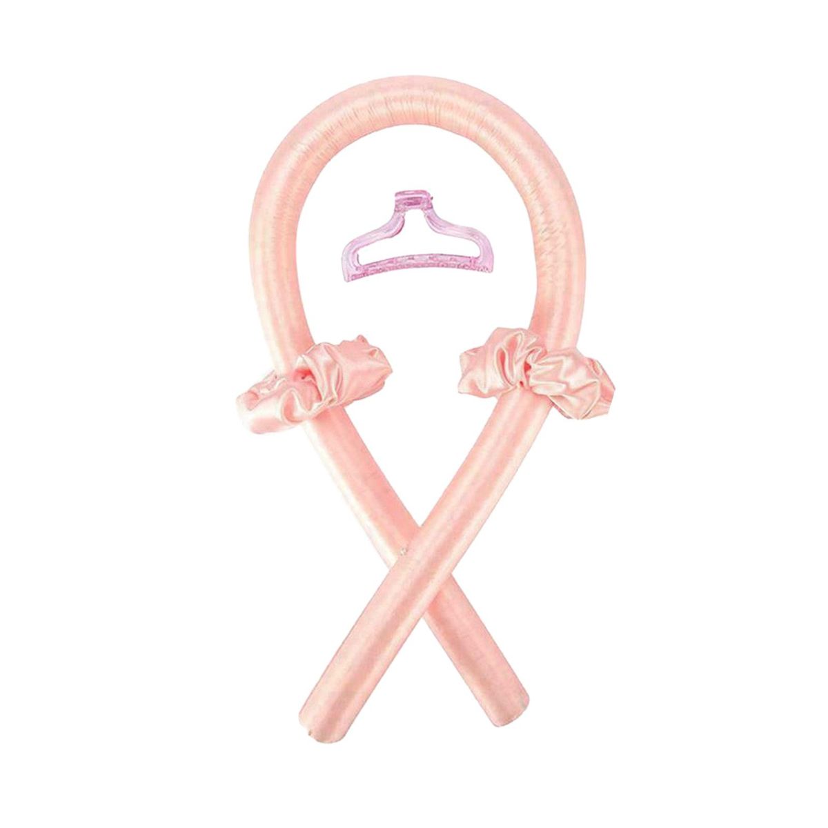 Heatless Curling Rod Headband No Heat Curls Ribbon Hair