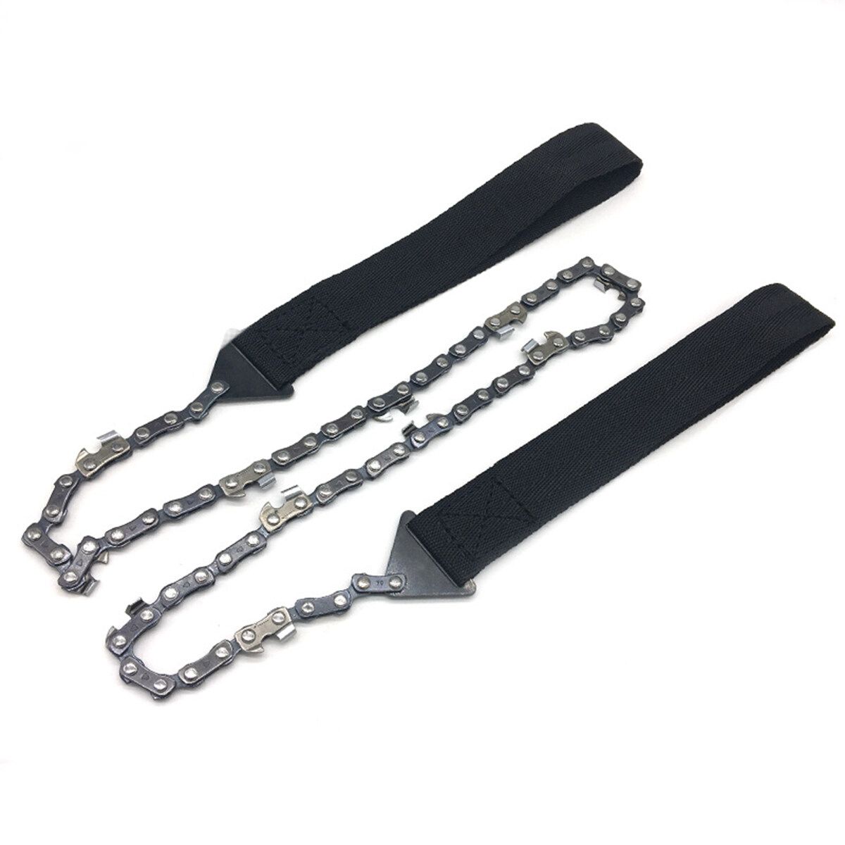 Portable Handheld Survival Chain Emergency Chainsaw Outdoor Camping Hiking Orange
