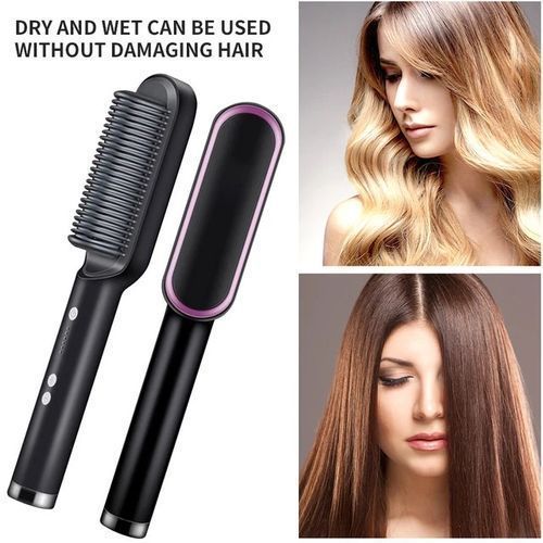 Hair Styling Comb Straightener