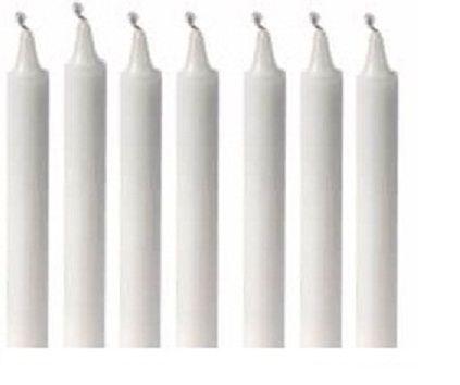 7 Pcs WHITE CANDLE