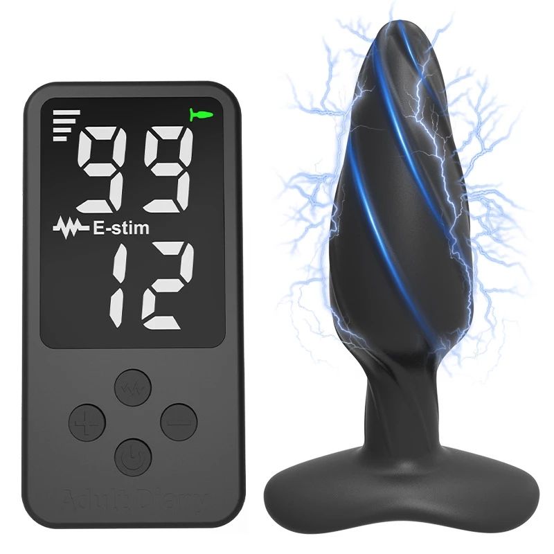 Electro Shock  Plug Dildo Vibrator Prostate
