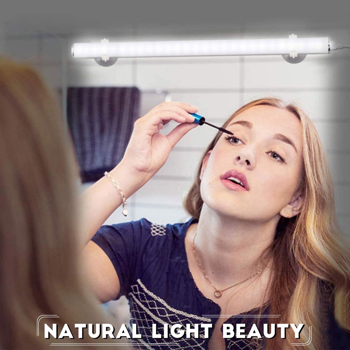 LED Mirror Lights Wireless Portable Rechargeable Vanity