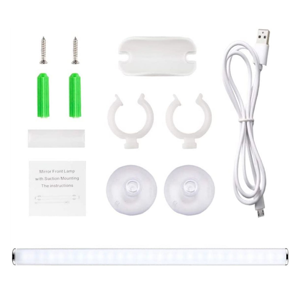 LED Mirror Lights Wireless Portable Rechargeable Vanity