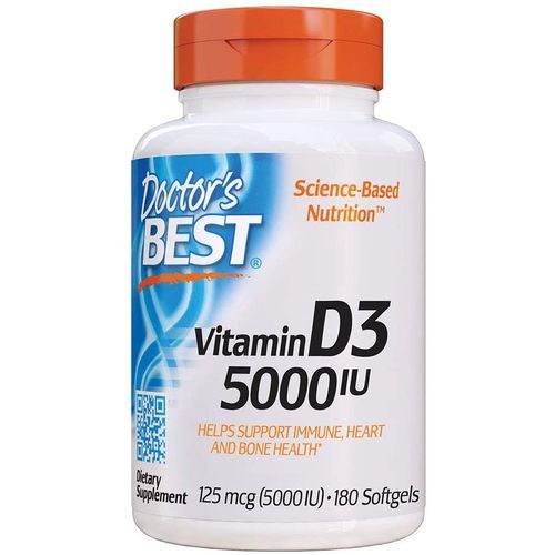 Vitamin D3 5000 IU - 180 Softgels