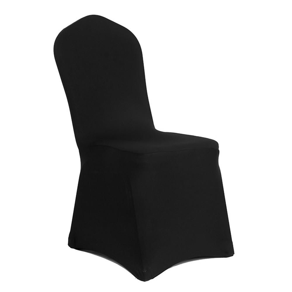 Chair Cover Stretch Elastic Universal Spandex Polyester Fabric Chair Covers for Wedding Party Banquet Hotel Dining Room Kitchen