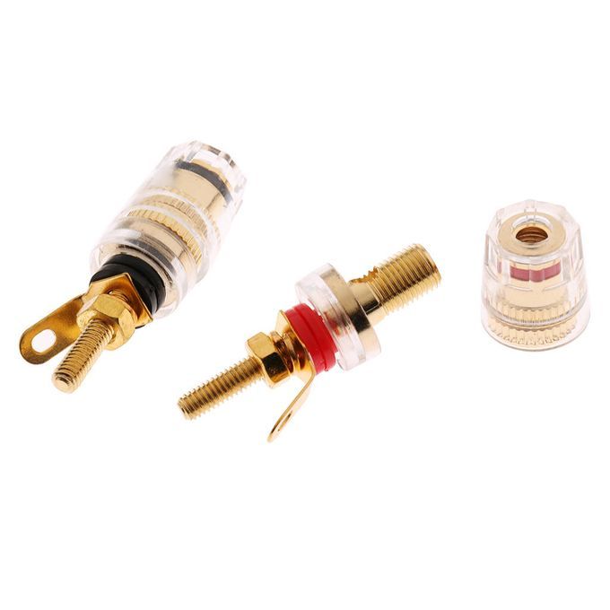 Mini Amplifier Terminal Binding Post 4mm Banana Plug Jack Socket