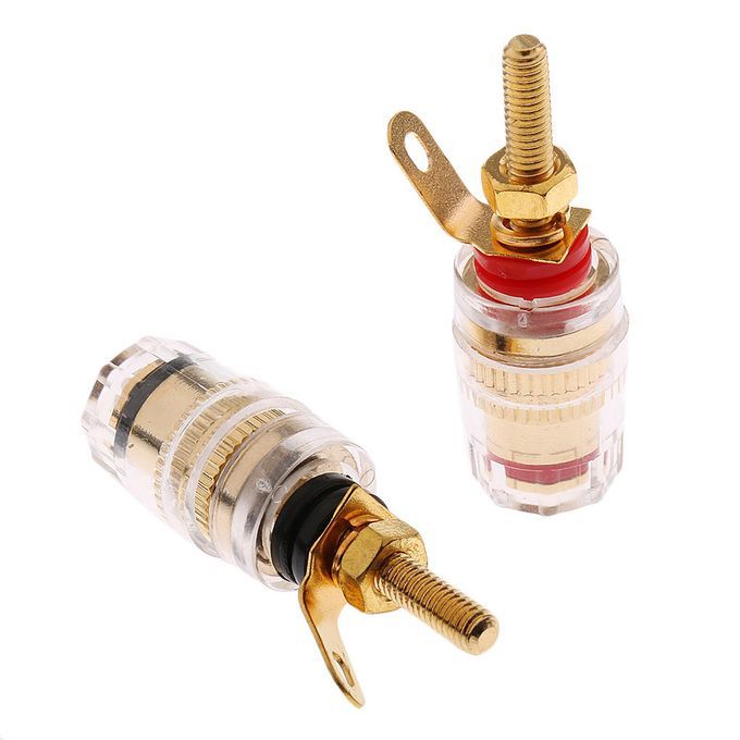 Mini Amplifier Terminal Binding Post 4mm Banana Plug Jack Socket