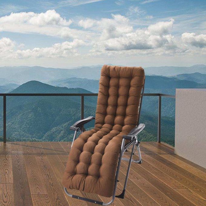 Soft Garden Pad Office Chair Seat Cushions Beach Seat Pad Coffee C