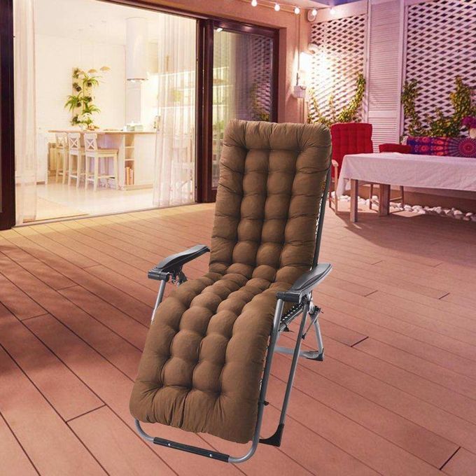 Soft Garden Pad Office Chair Seat Cushions Beach Seat Pad Coffee C