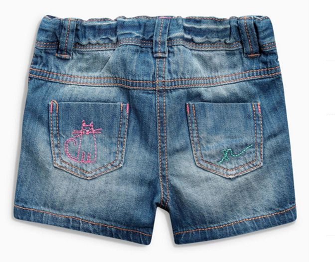 Girls Jeans  Short Knicker