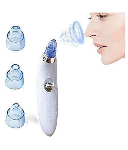 Derma Combo (Set Of 2 ) Blackhead Remover Derma Suction Machine And 5 In 1 Face Massager