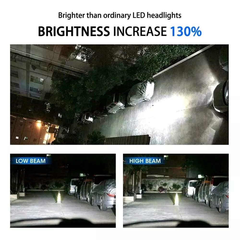360 Degree Beam Angle H7 LED Headlight Bulbs 55W 8000LM 6000K Super Bright Wholesale CSV