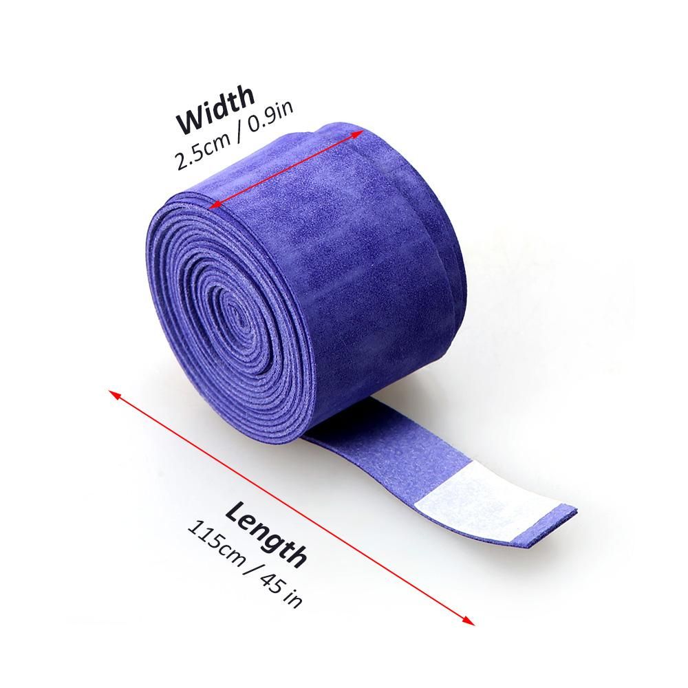 15Pcs Badminton Bat Sweatband Anti-slip Tennis Racket Grips Tape Fishing Rod Sweat Absorbent Strips