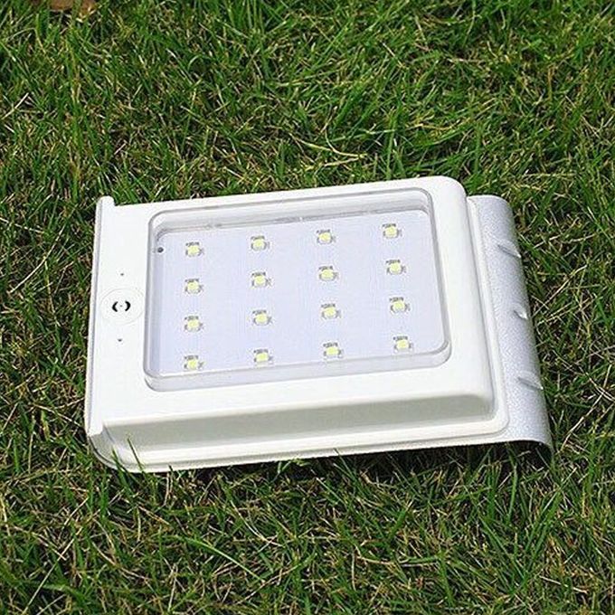 16 LED Solar Motion Sensor Garden Security Lamp Outdoor Waterproof Light