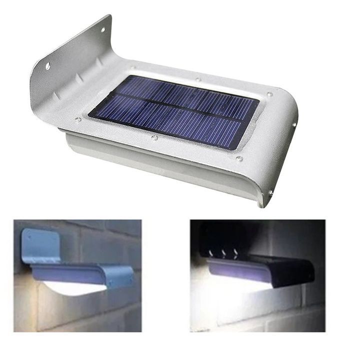 16 LED Solar Motion Sensor Garden Security Lamp Outdoor Waterproof Light