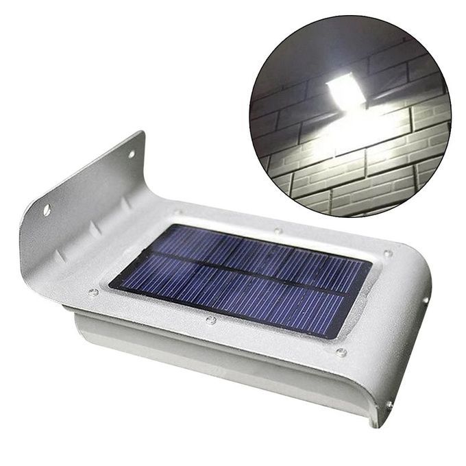16 LED Solar Motion Sensor Garden Security Lamp Outdoor Waterproof Light