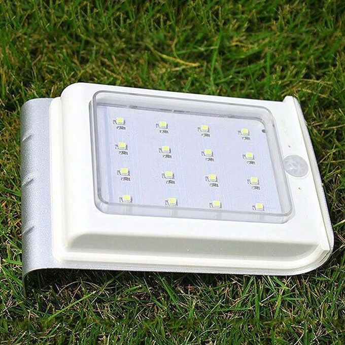 16 LED Solar Motion Sensor Garden Security Lamp Outdoor Waterproof Light