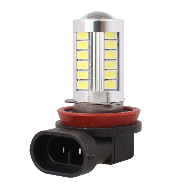2 PCS H8/H11 White Light 5630 SMD 33 LED Car Fog Light Bulb