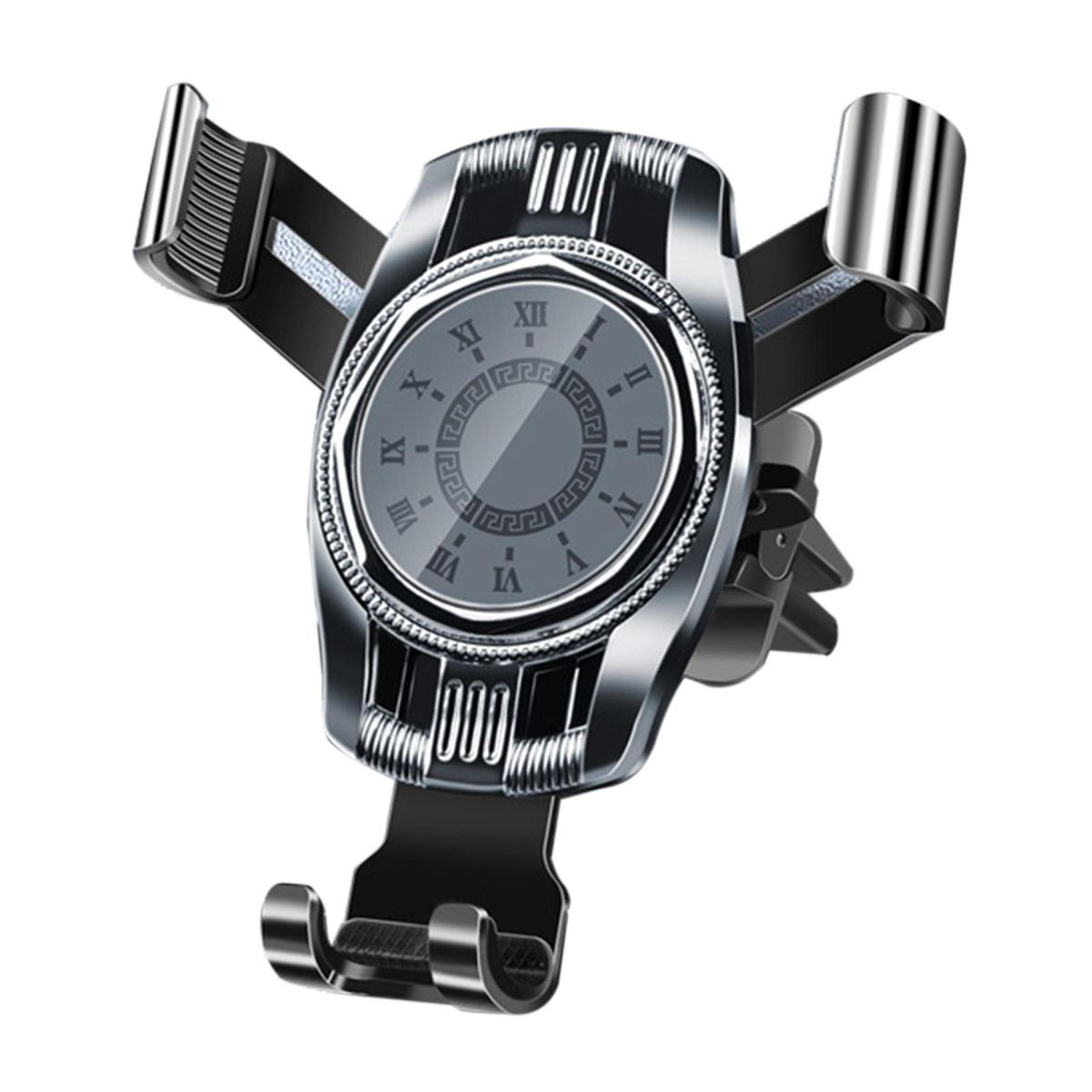 Car Phone Stand Gravity Rebound Car Air Outlet Phone Holder Black