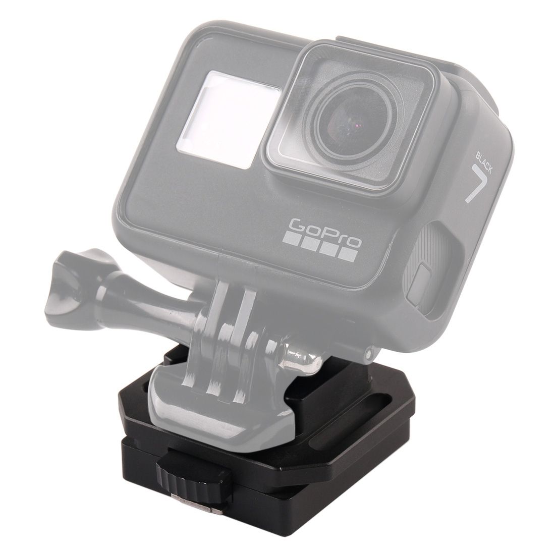 GP193 Alloy Helmet Selfie St& For GoPro HERO 1/2/3/3+/4/5 Session/6/7 , Xiaoyi & 4K 2 Generation Sports Camera