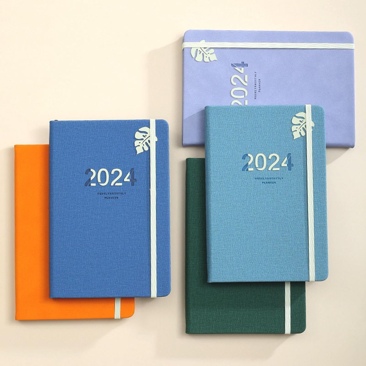 2024 Planner Notebook Calendar To Do List Dark Green