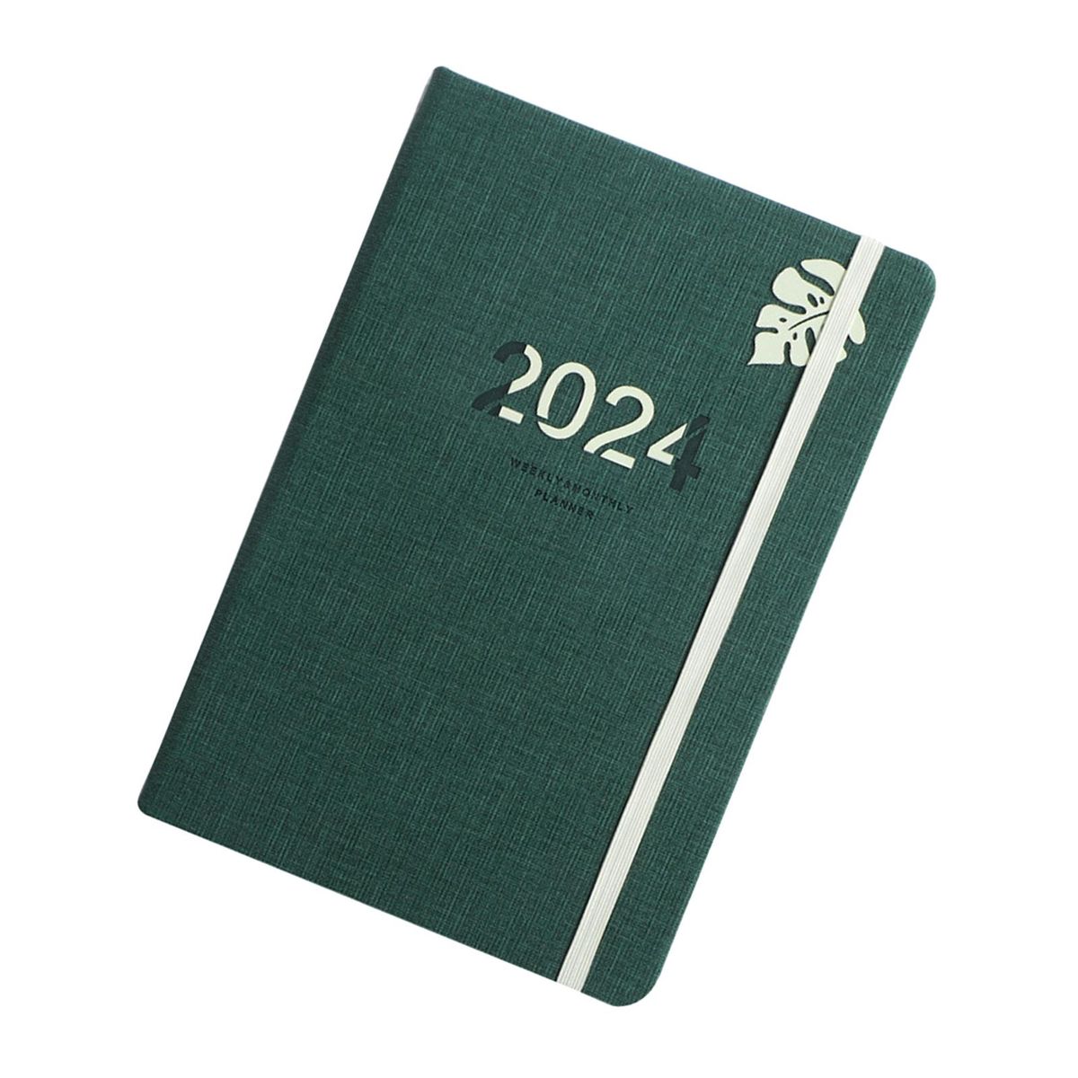 2024 Planner Notebook Calendar To Do List Dark Green