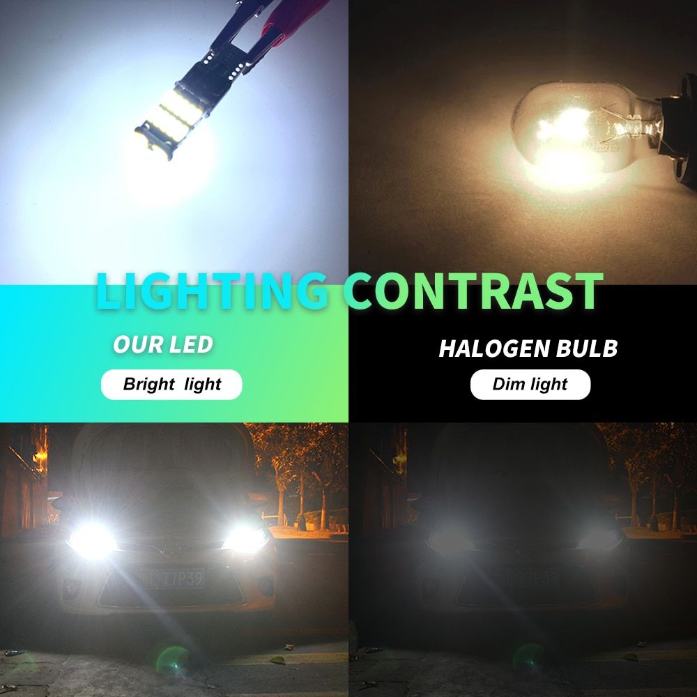 10x T10 W5W Canbus Car LED Bulb For BMW Mini Cooper R56 R53 E90 E46 F20 F10 E39 Z4 Interior Dome