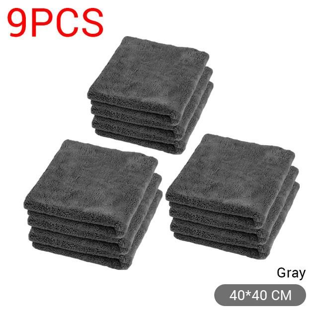 40X40cm Premium Microfiber Car Care Washing Towels
