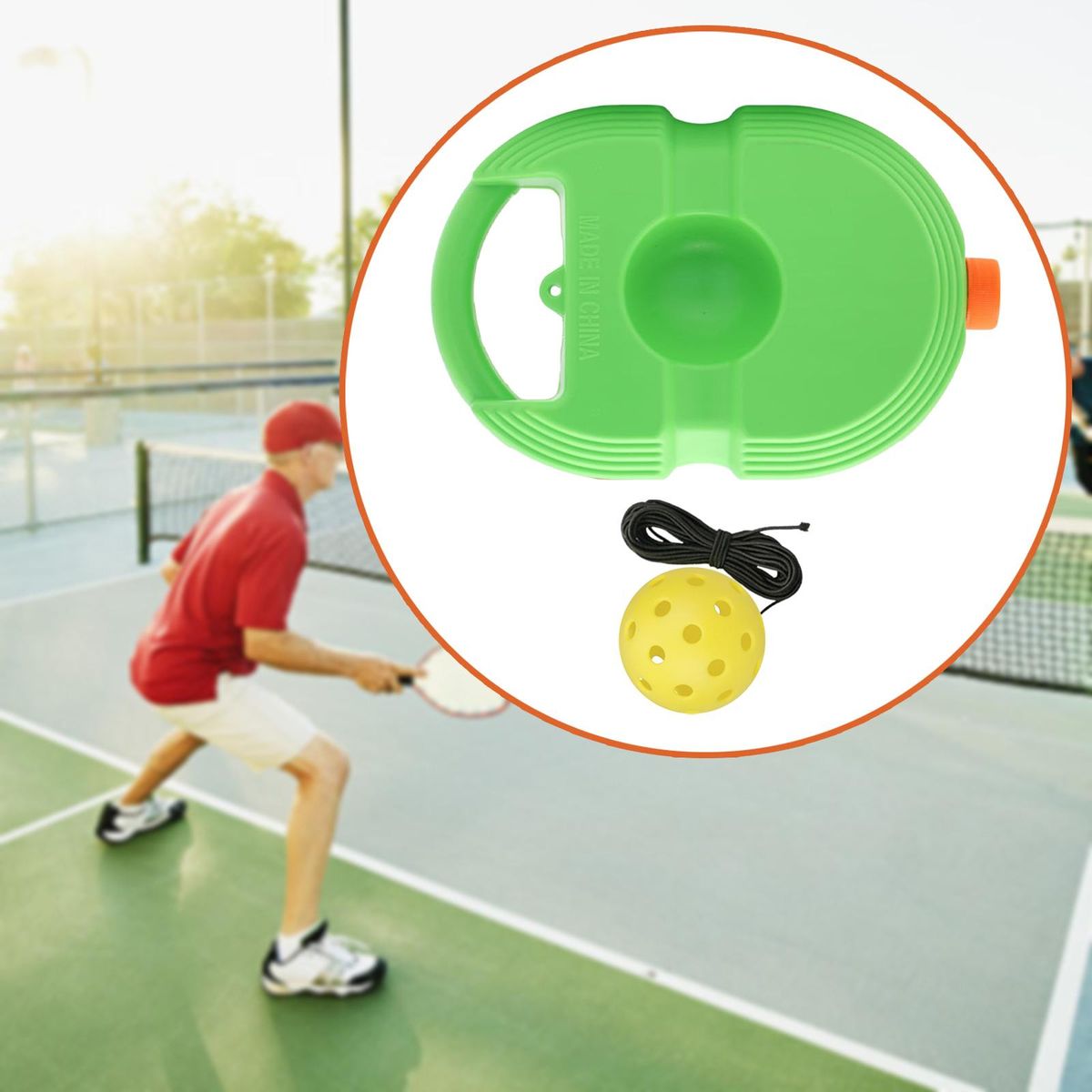 Pickleball Trainer Baseboard Professional Pickleball Green