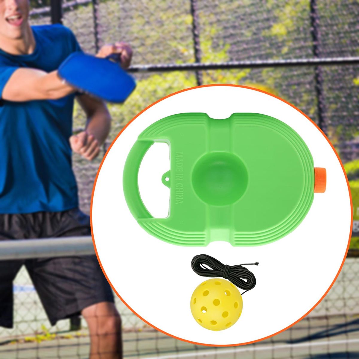 Pickleball Trainer Baseboard Professional Pickleball Green