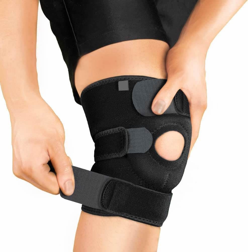 Full Length Neoprene Knee Support-Brace/Arthritis Pain Relief- Workout Knee Protect