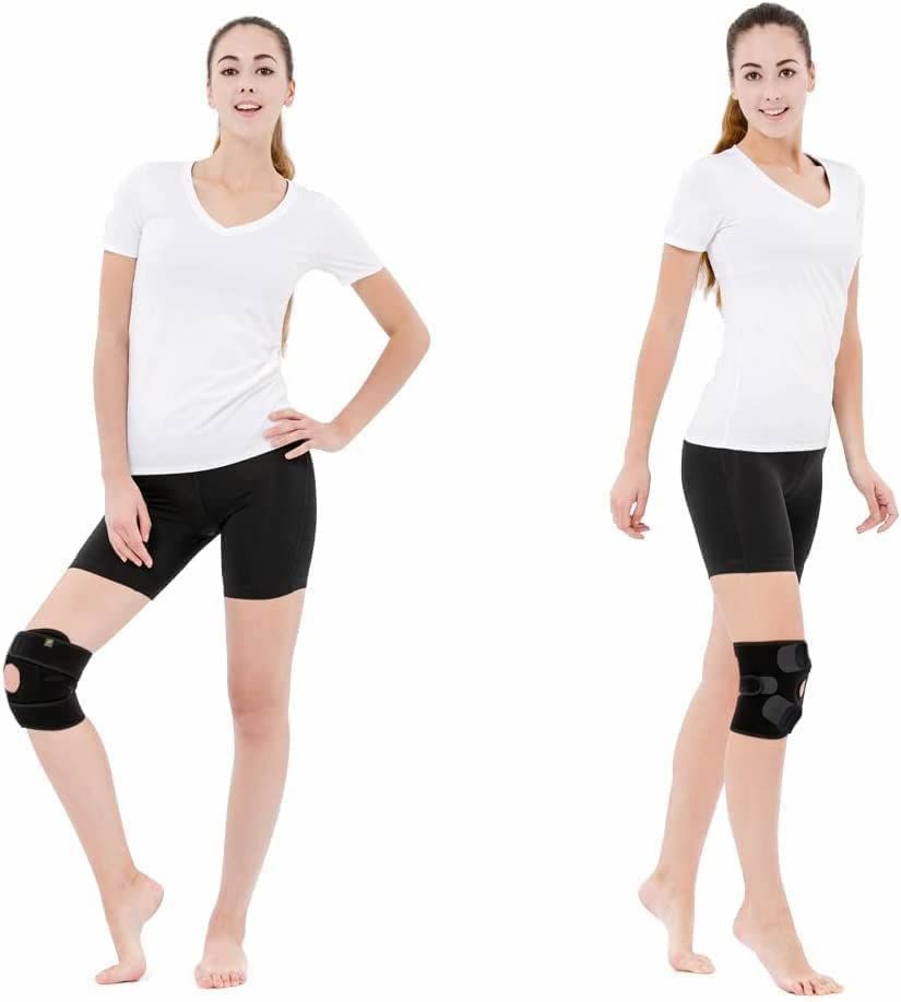 Full Length Neoprene Knee Support-Brace/Arthritis Pain Relief- Workout Knee Protect