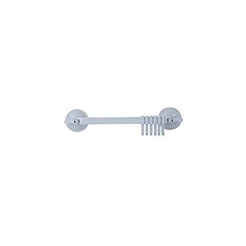 Suction Lock Kitchen/bathroom 6 Hook Wall Hanger -grey