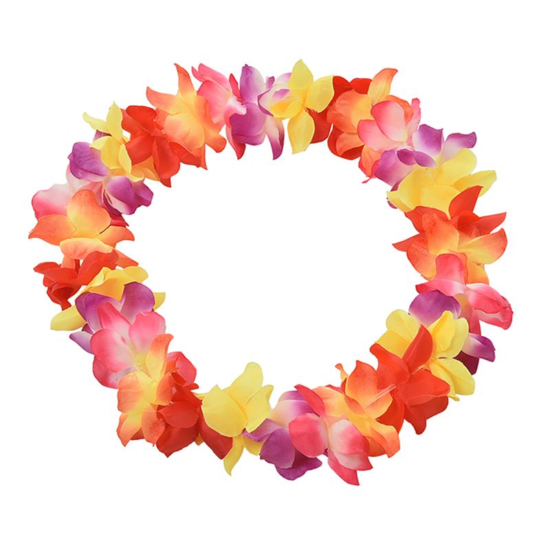 1PC Hawaiian Leis Necklace Luau Party Decor Lei Flower