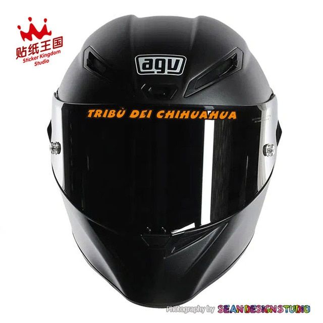 Gp Helmet Lens Motorcycle Motor Bike Decals Waterproof 16