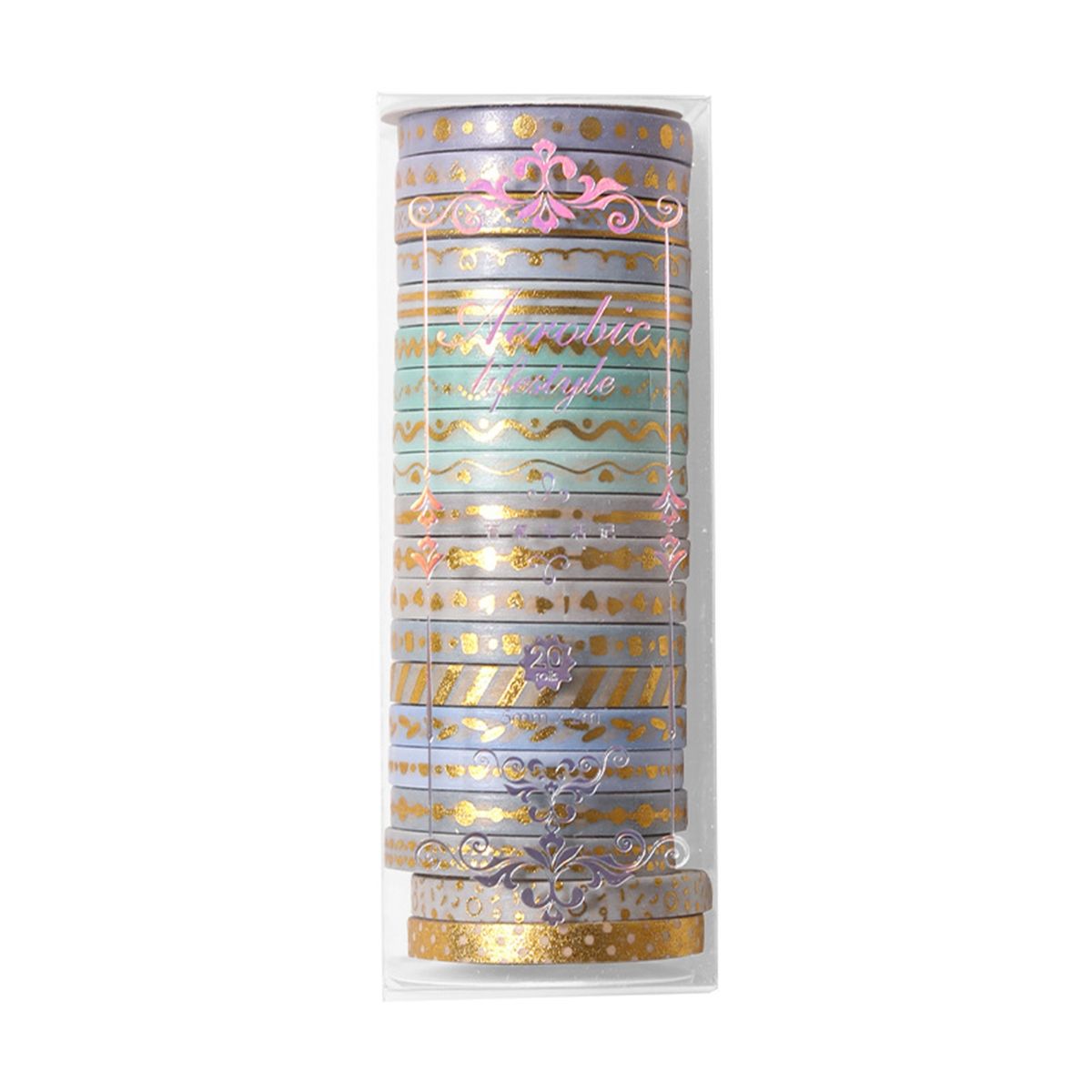20 Rolls Decorative Washi Tape Photo Album Masking Tape C