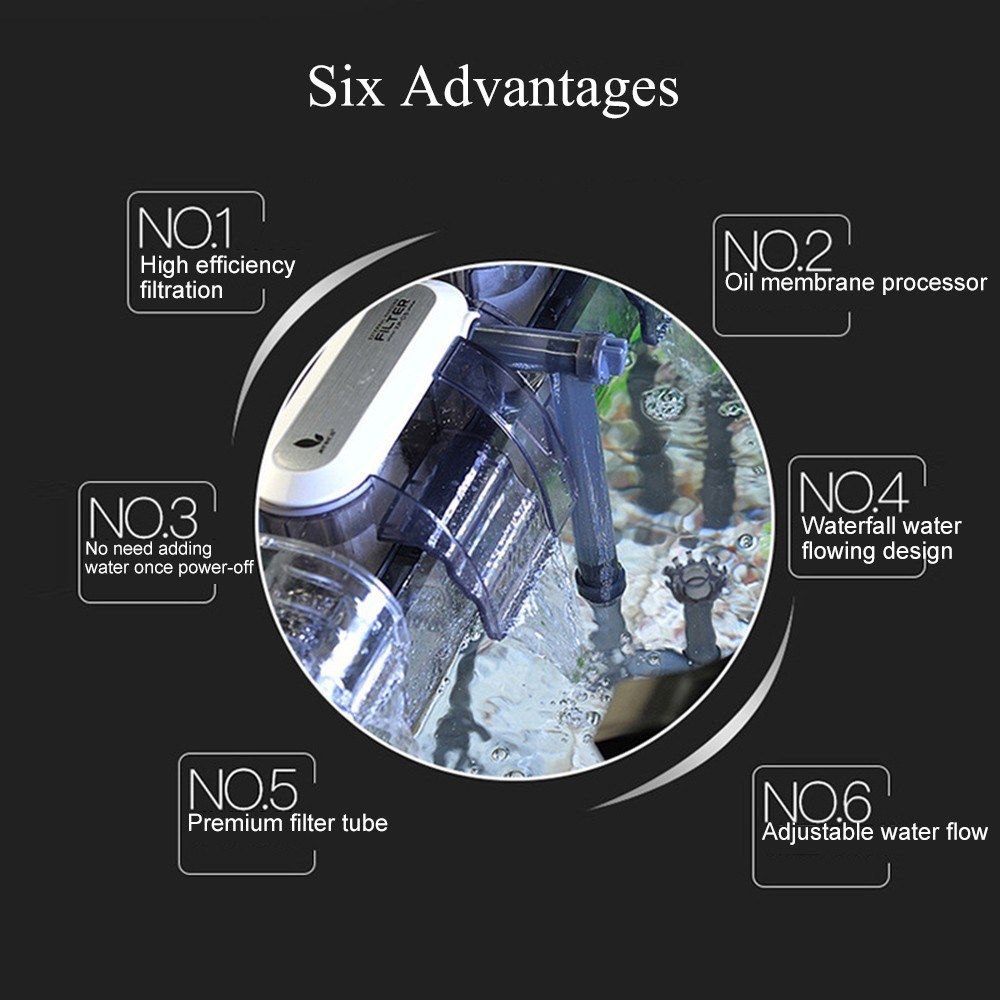 Fish Tank Filter Aquarium External Filter Waterfall