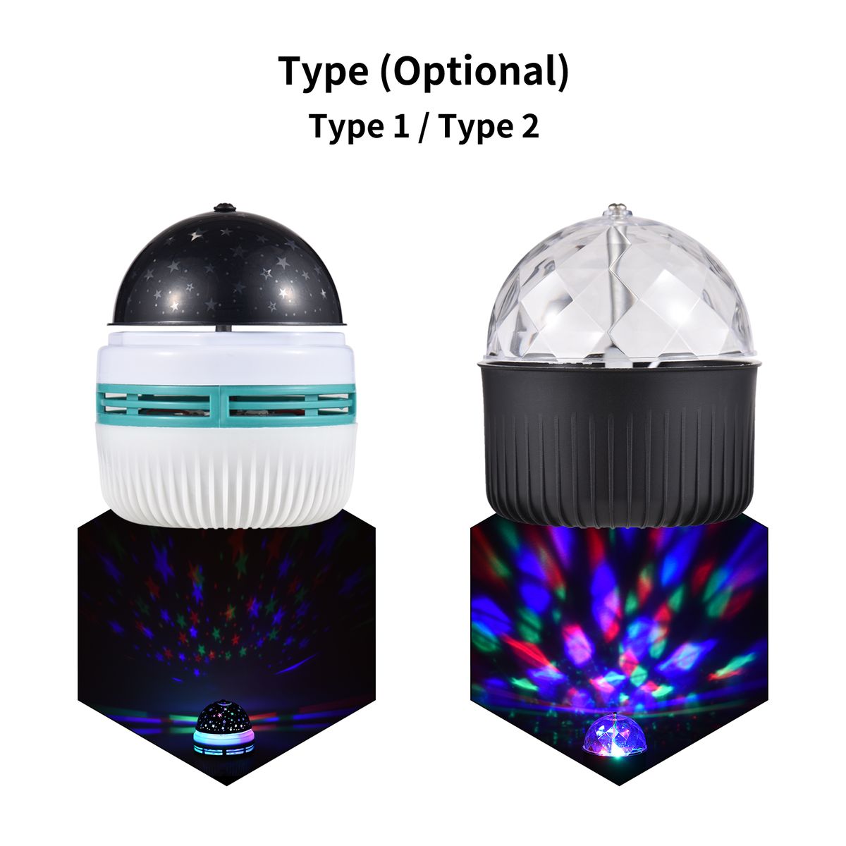USB Starry Night Light Projector USB Star Light Mini Disco
