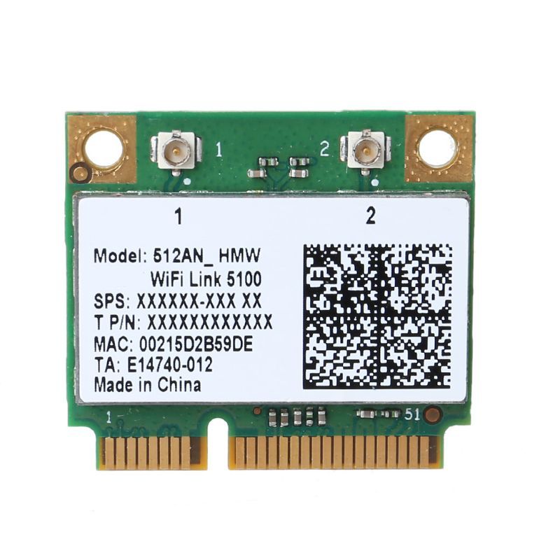 300Mbps Dual Band Wireless Card For Intel Wifi 5100