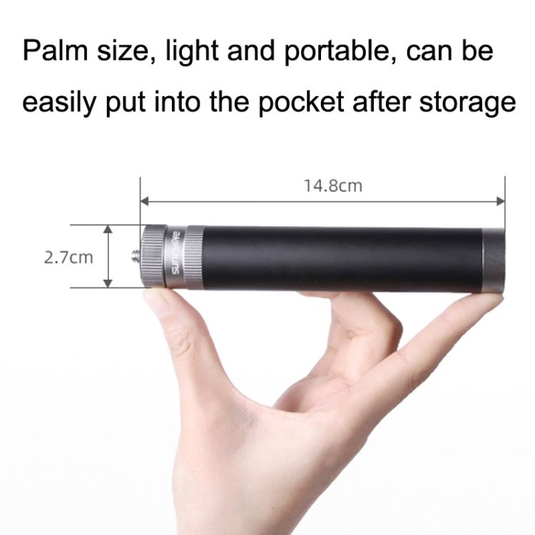 Tripod Stand Extension Rod Edition (Titanium Color)