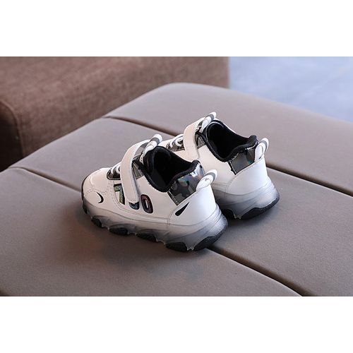 Children's Running Shoes LED Lights-Black