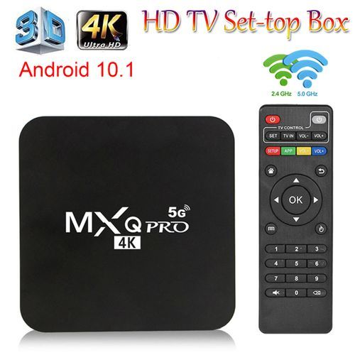 Smart Android Tv Box MXQ PRO  4K Ultra HD Video+HDMI Cable