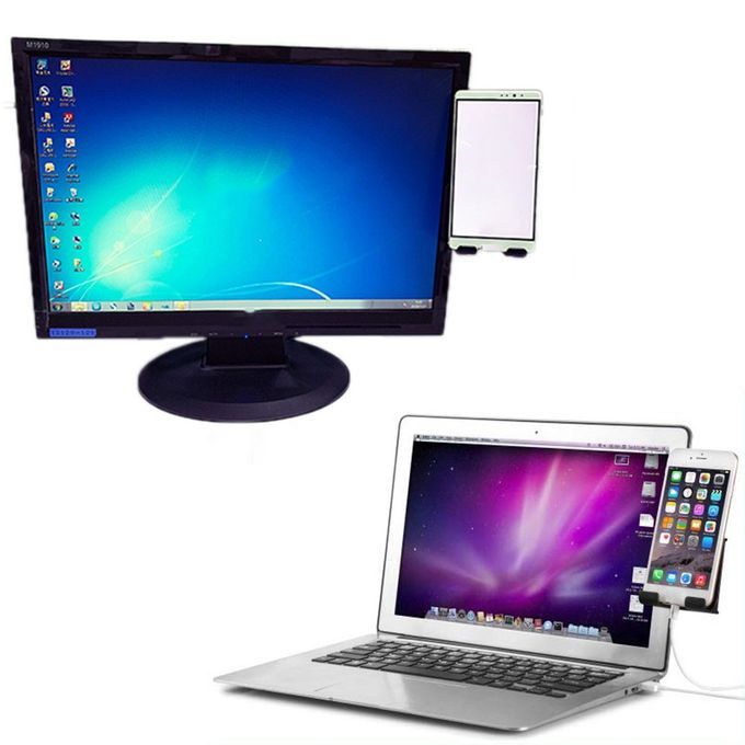 Bla K  Reative Desktop Stand Monitor Mobile Phone Bra Ket Mobile Phone Stand-bla K