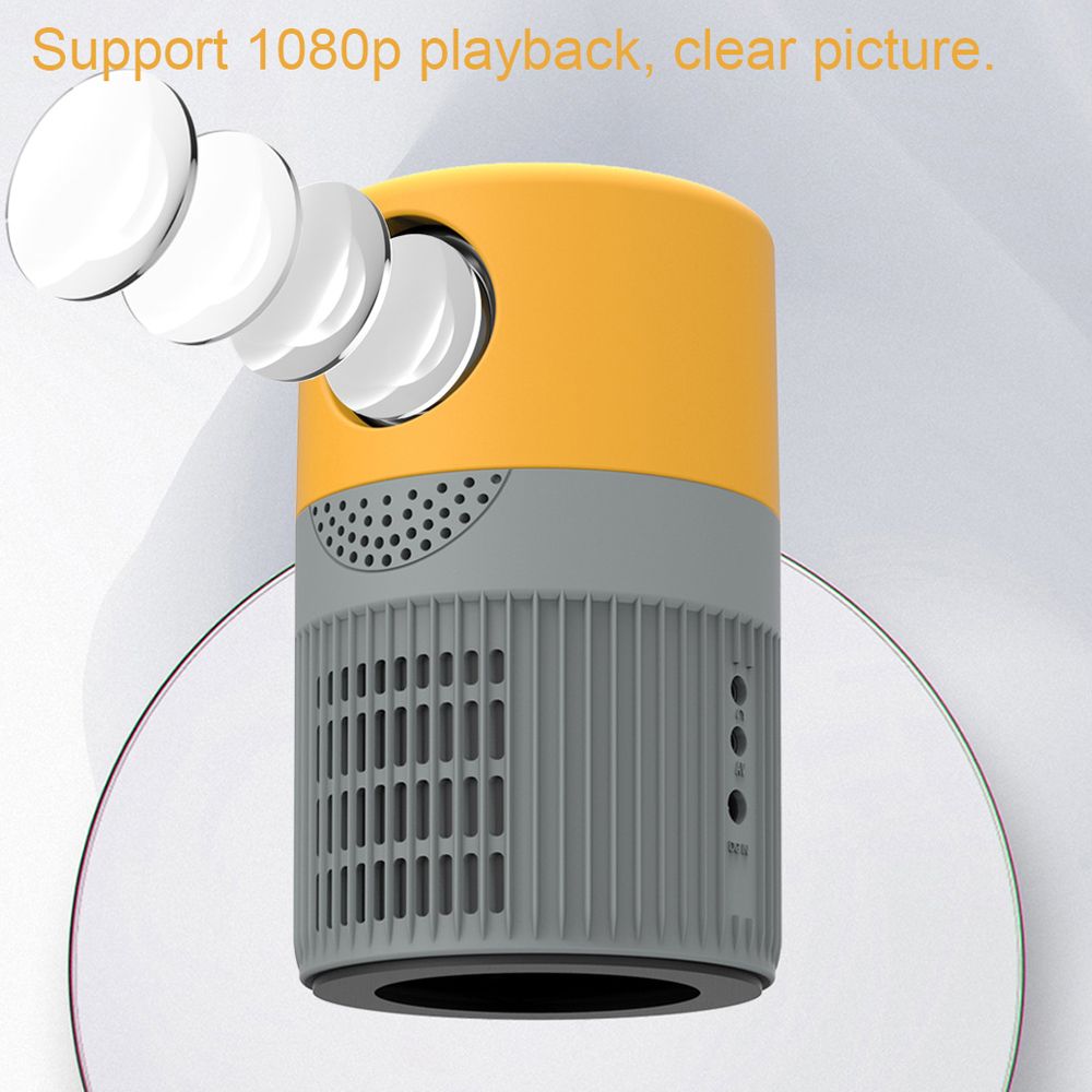 YT400 LED Video Projector Home Theater Movie Player Mini