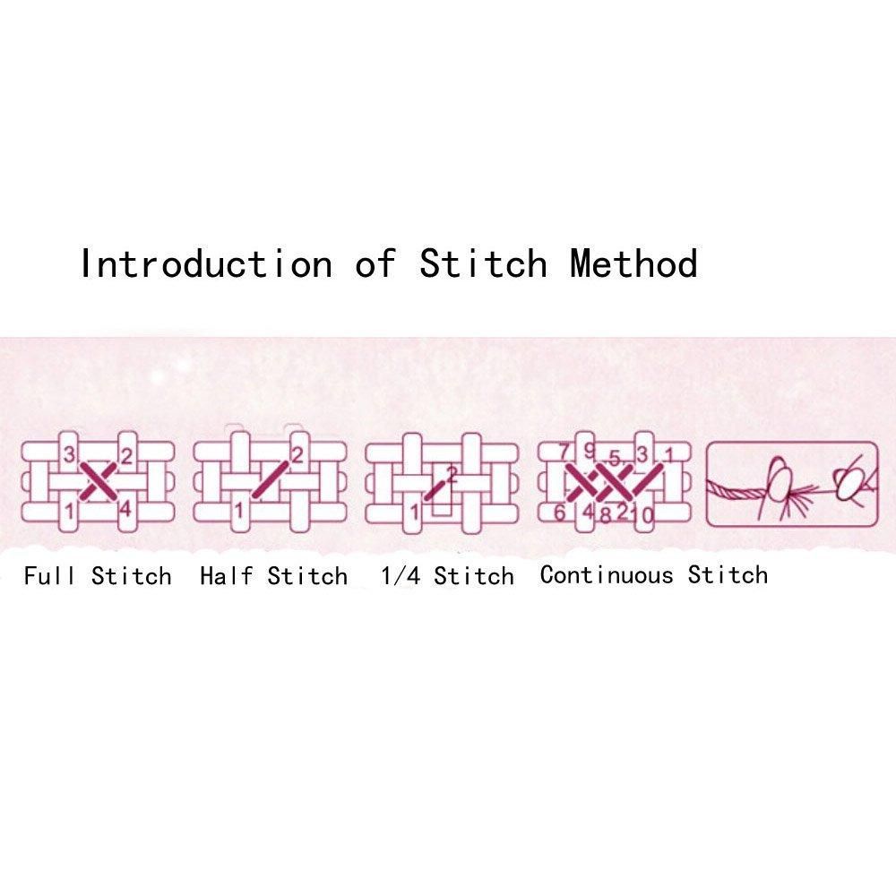 DIY Hand Set Embroidery Set 14CT Hammock Pattern