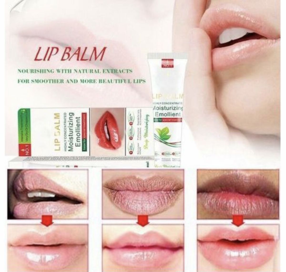 Aichun Beauty Lip Balm Repair Deep Moisturizing Emollient
